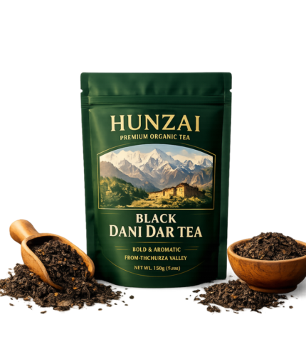 Hunzai Black Dani Dar Tea – Bold Flavor, Pure Energy